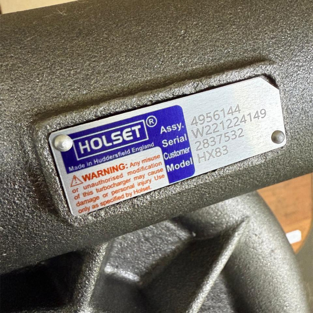 Турбокомпрессор Holset 2837532 Турбокомпрессор Holset 2837532